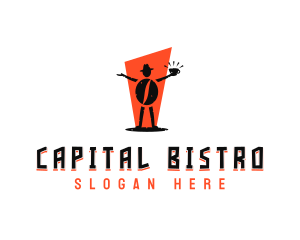 Coffee Bistro Cafe logo design