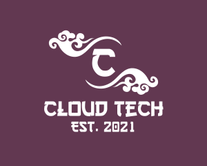 Cloud - Oriental Chinese Cloud logo design