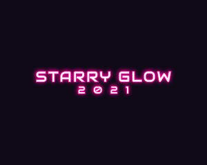 Glowing Technology Startup logo design
