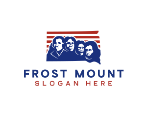 Mount Rushmore South Dakota logo design