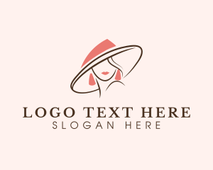 Stylist - Fashion Hat Apparel logo design