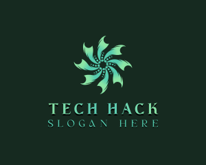 Cyber Tech Developer logo design