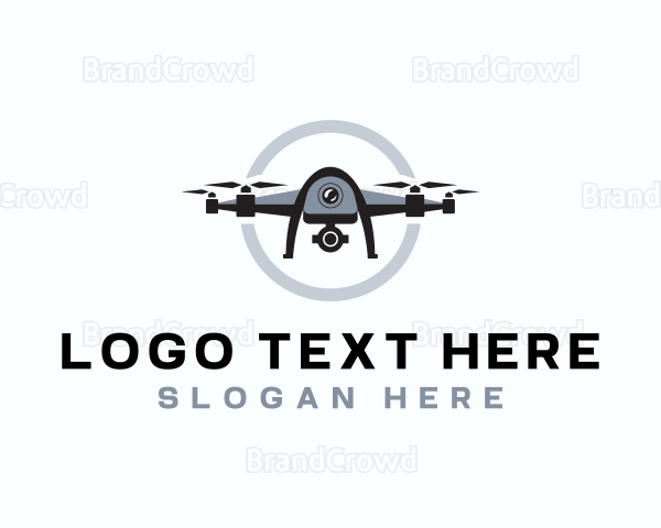 Camera Drone Videography Logo