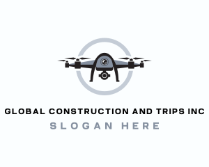 Camera Drone Videography Logo