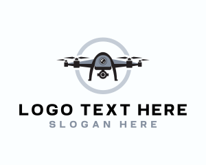 Multimedia - Camera Drone Videography logo design