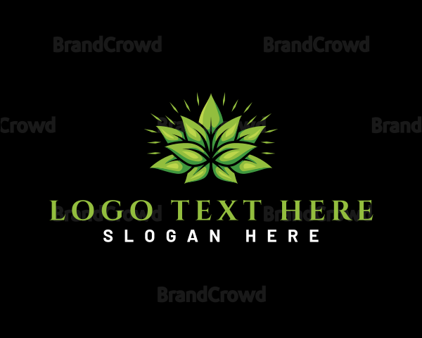 Leaf Garden Botanical Logo