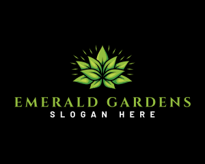 Leaf Garden Botanical logo design