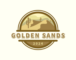 Western Desert Dunes logo design