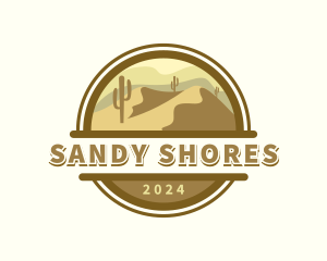 Western Desert Dunes logo design
