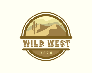 Western - Western Desert Dunes logo design