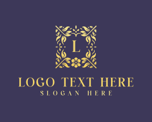 Lettermark - Elegant Flower Boutique logo design