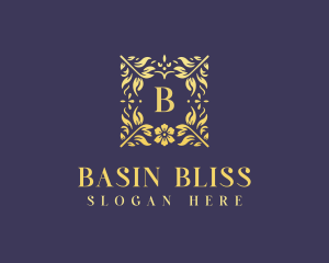 Elegant Flower Boutique logo design