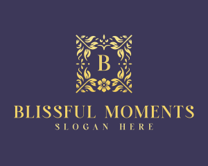 Elegant Flower Boutique logo design