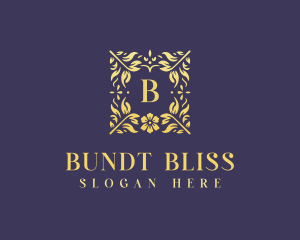 Elegant Flower Boutique logo design