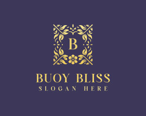 Elegant Flower Boutique logo design