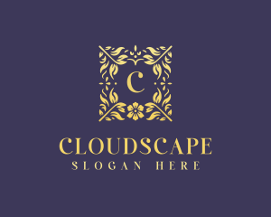 Elegant Flower Boutique logo design