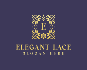 Elegant Flower Boutique logo design