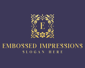 Elegant Flower Boutique logo design