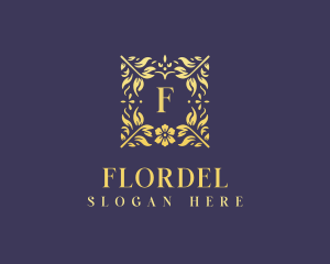 Elegant Flower Boutique logo design