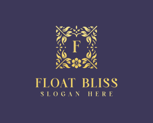 Elegant Flower Boutique logo design