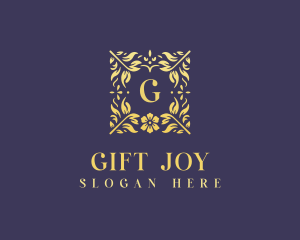 Elegant Flower Boutique logo design