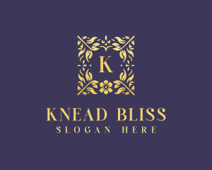 Elegant Flower Boutique logo design