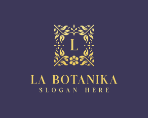 Elegant Flower Boutique logo design