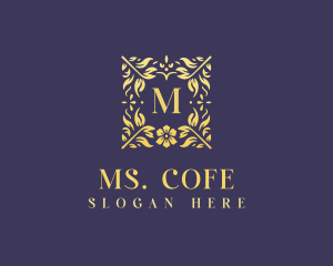 Elegant Flower Boutique logo design