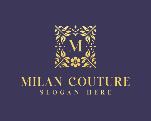 Elegant Flower Boutique logo design