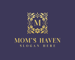 Elegant Flower Boutique logo design