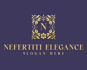 Elegant Flower Boutique logo design