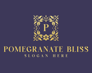 Elegant Flower Boutique logo design