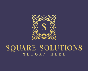 Elegant Flower Boutique logo design