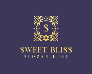 Elegant Flower Boutique logo design