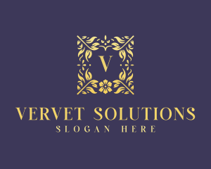 Elegant Flower Boutique logo design