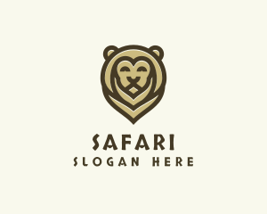 Wild Lion Safari logo design