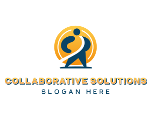 Teamwork - Leader Business Professional logo design