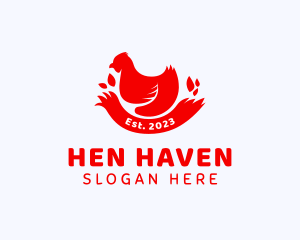 Chicken Poultry Restaurant  logo design