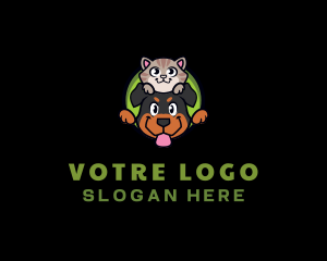 Ribbon - Pet Veterinary Grooming logo design