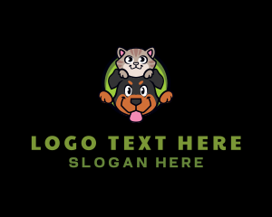 Treat - Pet Veterinary Grooming logo design
