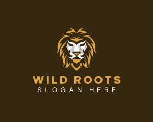 Jungle - Lion Jungle Zoo logo design