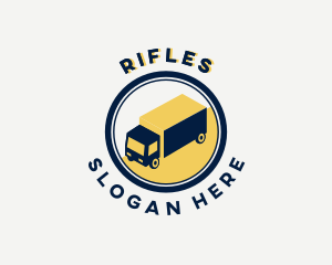 International - Logistics Truck Vehicle logo design