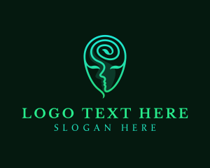 Memory - Mental Brain Wellness logo design