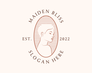 Maiden - Beautiful Maiden Feminine logo design
