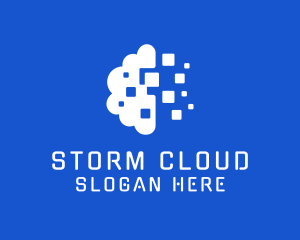 Digital Cloud Database logo design