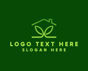 Village - Home Lawn Landscaping logo design