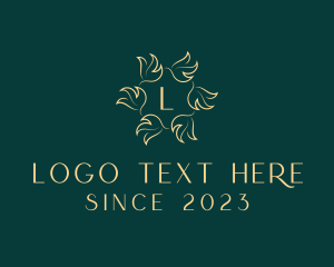 Premium - Elegant Leaf Decor logo design