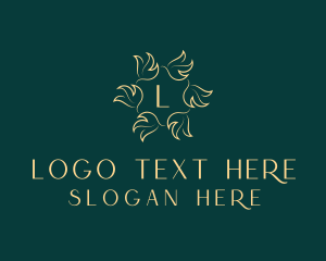 Elegant Leaf Decor Logo