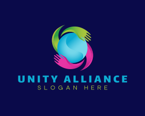 Union - Hand Union Charity logo design