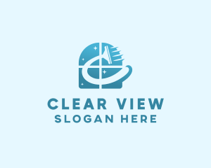 Window Cleaning Hoover  logo design